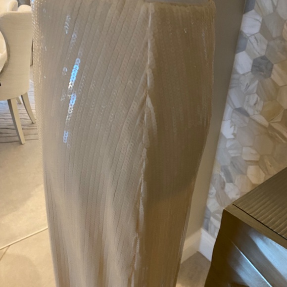 NWT Ronny Kobo Tessie Sequin Midi Skirt - Picture 6 of 10